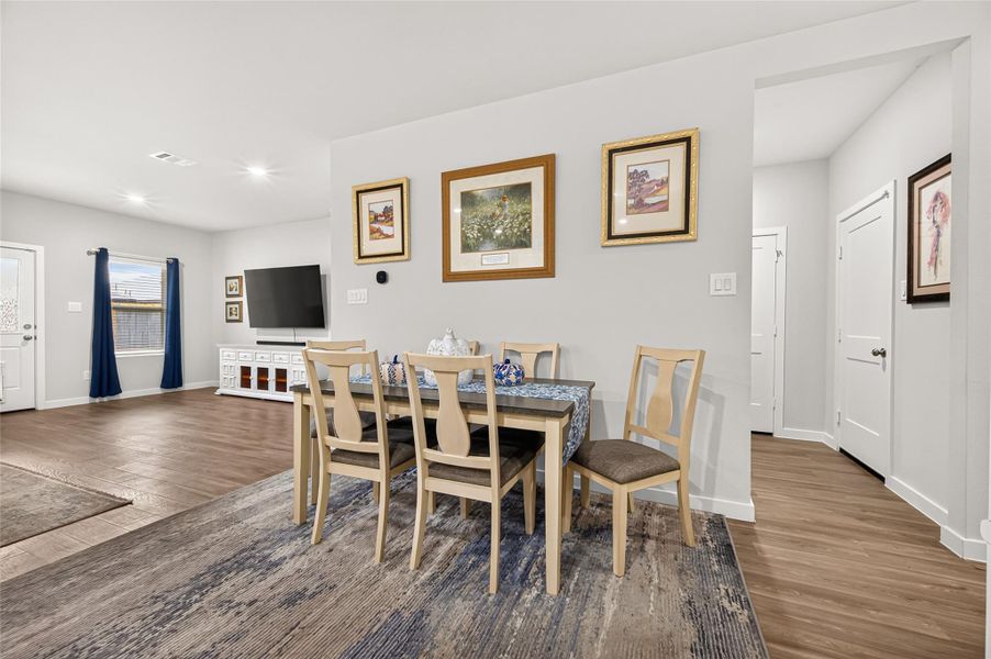 Furnished interior view inside a new home in Lexington Heights, Willis (Image 10).