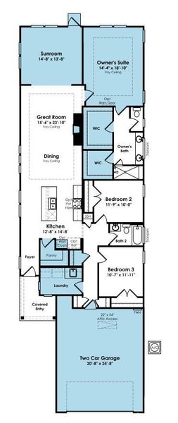 Caroline Floorplan