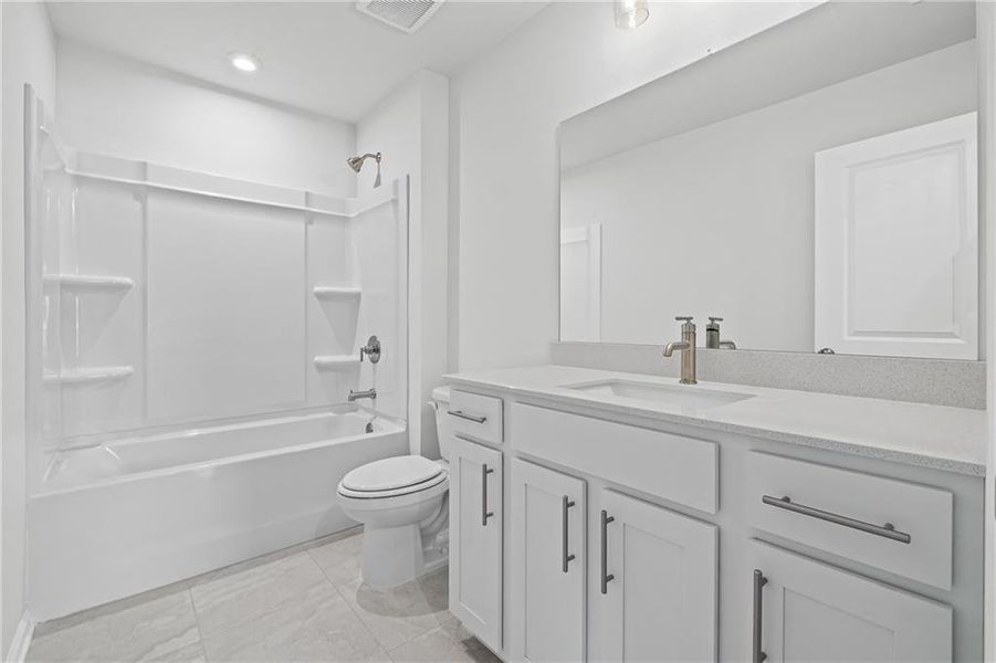 Furnished interior view inside a new home in Adler Springs, Powder Springs (Image 8).