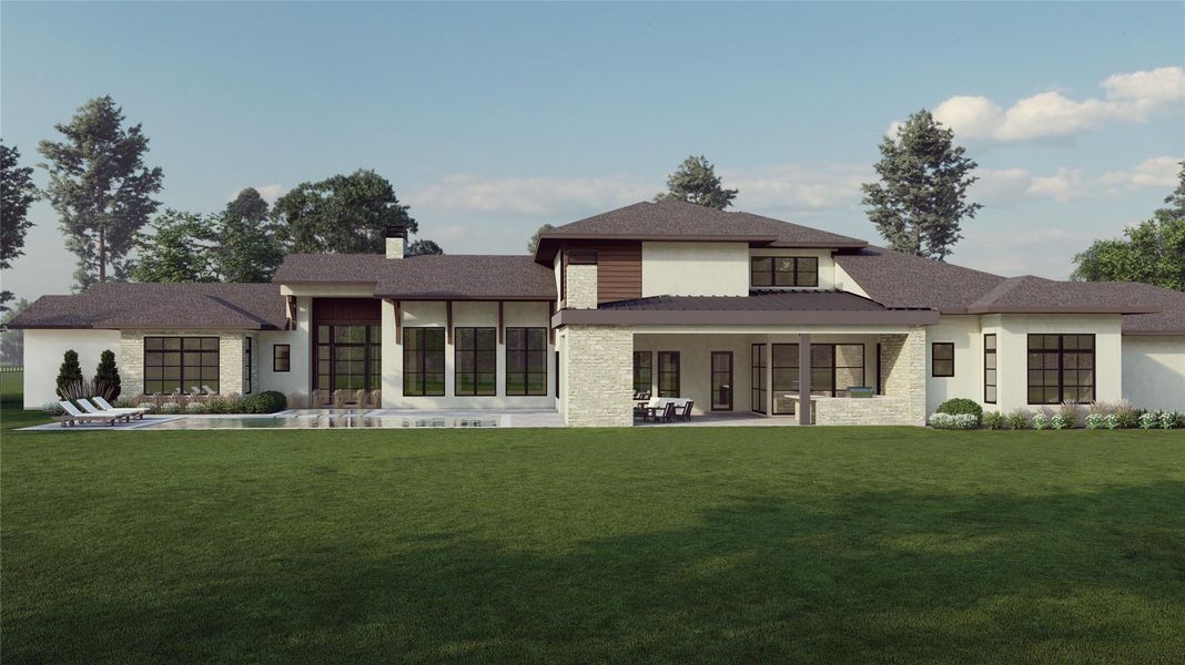 Front exterior of a new home in , Hockley, TX, highlighting curb appeal (Image 11). Front exterior of a new home in , Hockley, TX, highlighting curb appeal (Image 11).