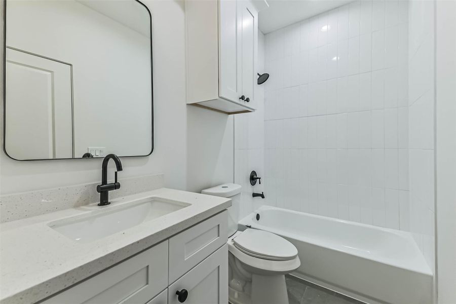 Furnished interior view inside a new home in , Houston (Image 7).