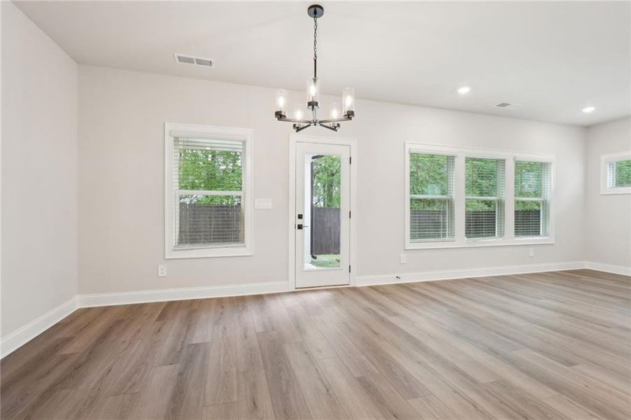 Spacious, unfurnished interior of a new home in Hemingway - Reserve Series, Cumming (Image 32).