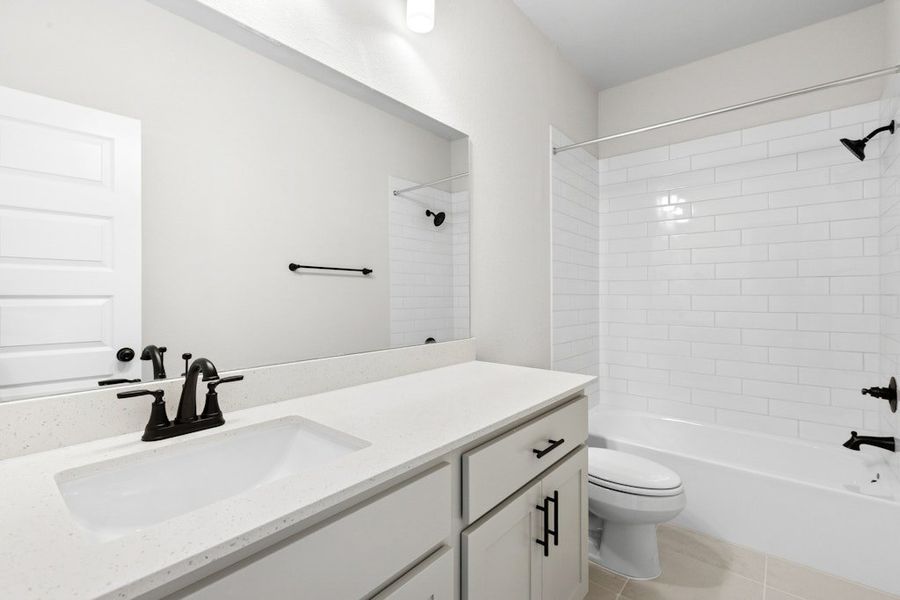 Furnished interior view inside a new home in Blackhawk, Pflugerville (Image 13).