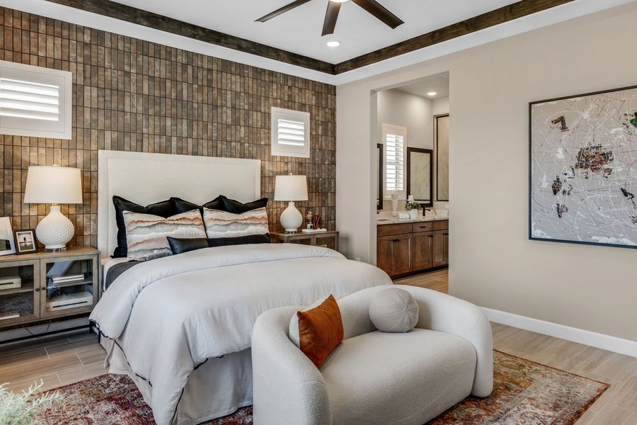 Primary Bedroom - Mountain View Ranch Model