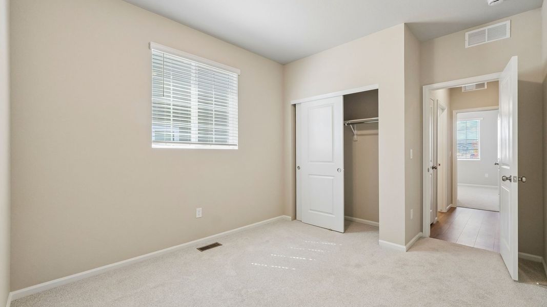 Spacious, unfurnished interior of a new home in Banning Lewis Ranch, Colorado Springs (Image 16). Spacious, unfurnished interior of a new home in Banning Lewis Ranch, Colorado Springs (Image 16).