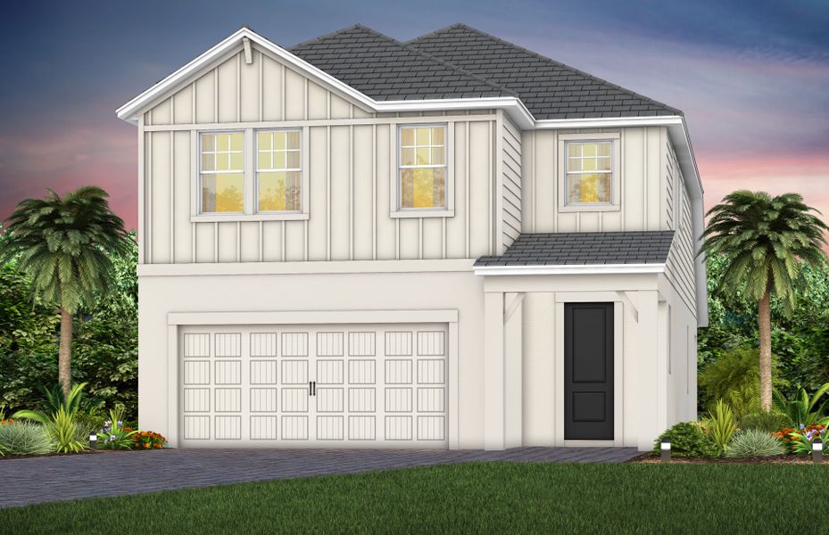 Elevation FH2 in Farmhouse Heron Plume