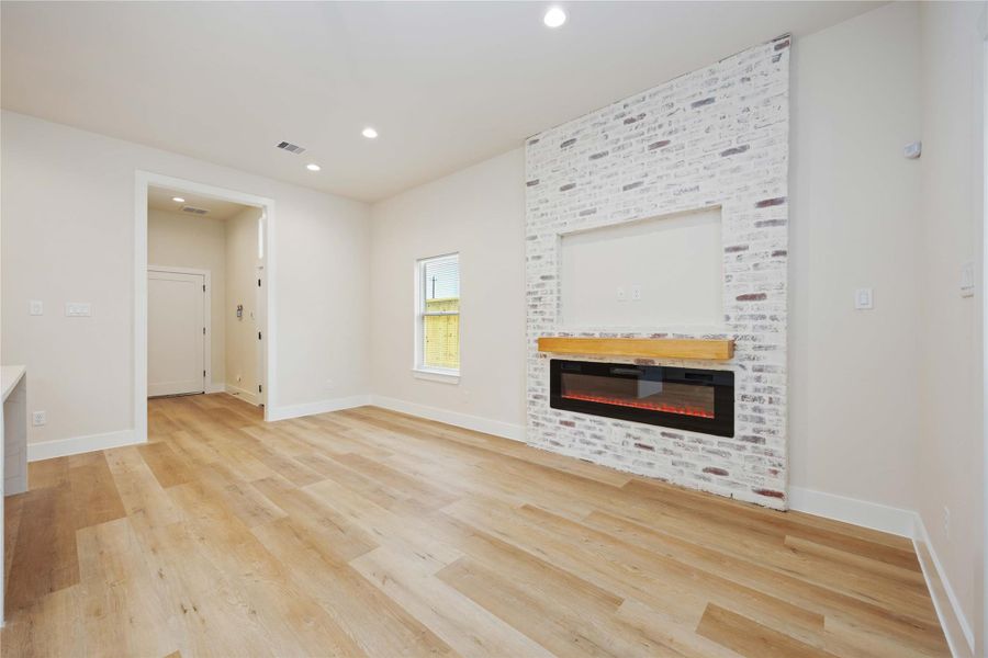 Furnished interior view inside a new home in , Houston (Image 12). Furnished interior view inside a new home in , Houston (Image 12).