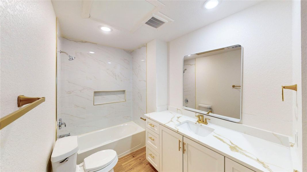 Furnished interior view inside a new home in , Cleveland (Image 6).