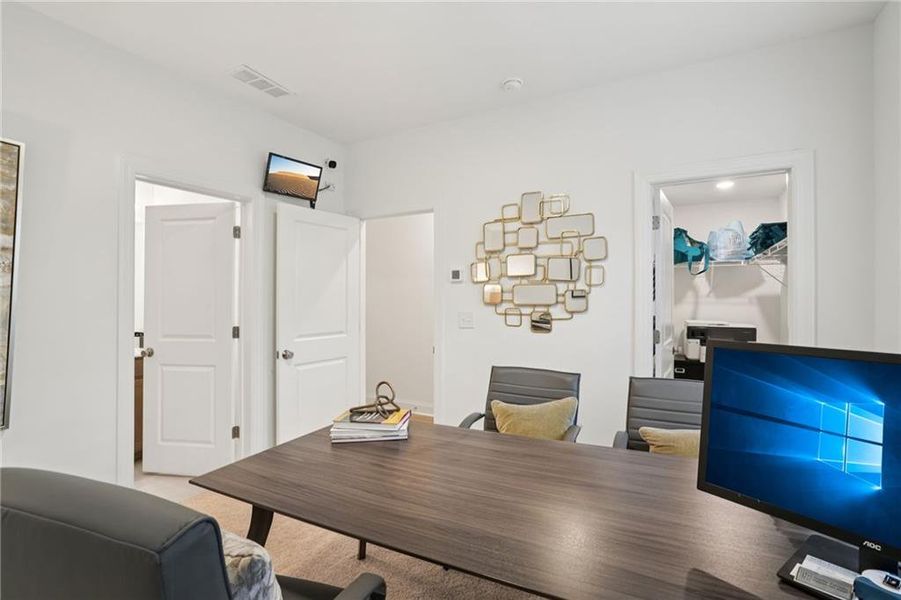 Furnished interior view inside a new home in , Cumming (Image 24).