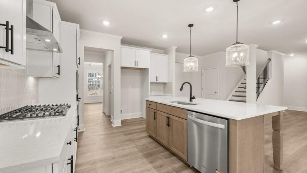 Furnished interior view inside a new home in Thalley Creek Estates, Cumming (Image 3).