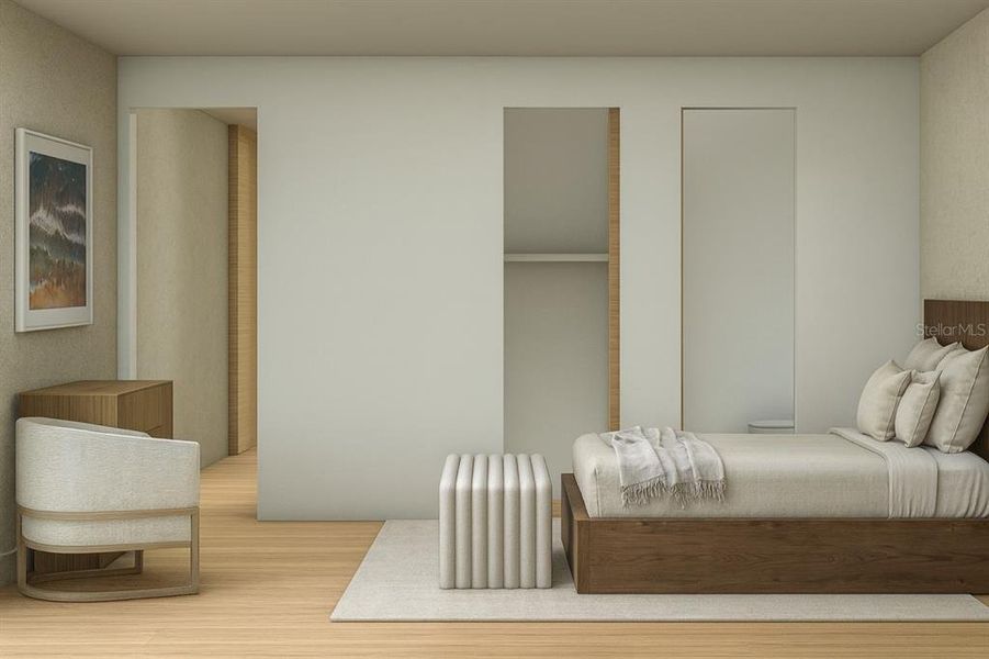 Furnished interior view inside a new home in , Longboat Key (Image 7).