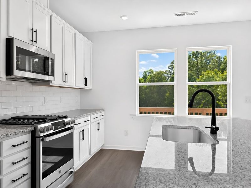 Furnished interior view inside a new home in Silverstone, Knightdale (Image 8).