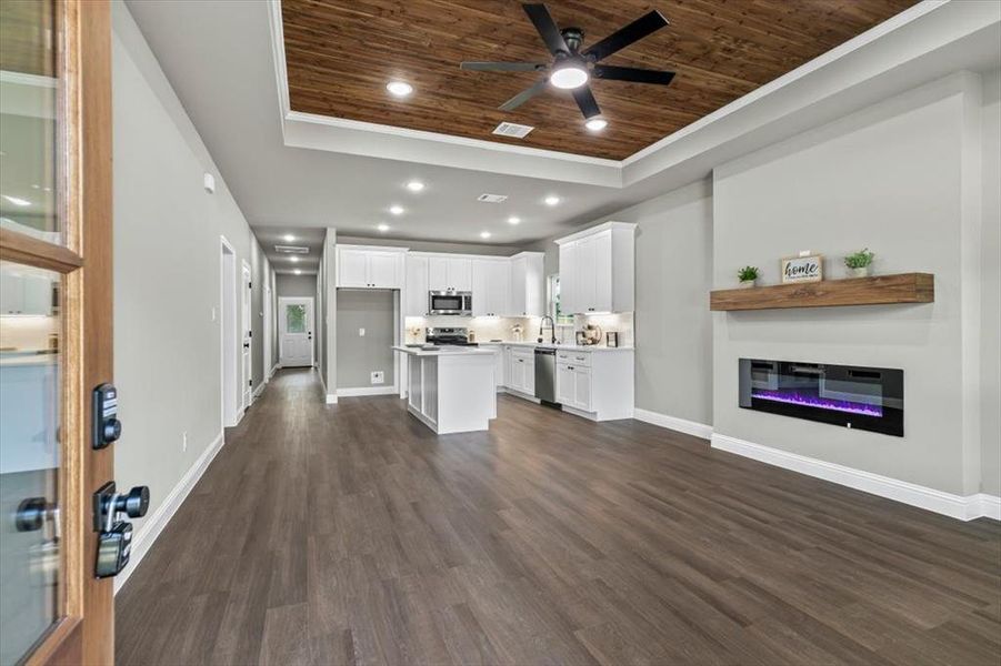 Furnished interior view inside a new home in , Granbury (Image 13).