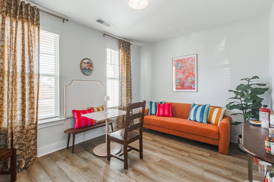 Representative furnished interior of a home built from the Cumberland - Vanguard Collection by Mungo Homes in Cornerstone, Anderson (Image 4).