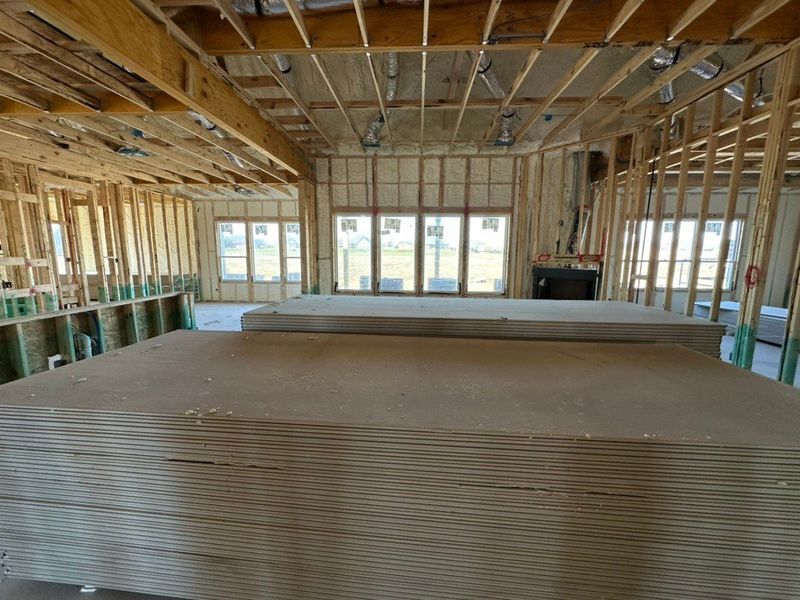 In-progress construction of a new home in Fannin Ranch, Leonard, TX (Image 11). In-progress construction of a new home in Fannin Ranch, Leonard, TX (Image 11).