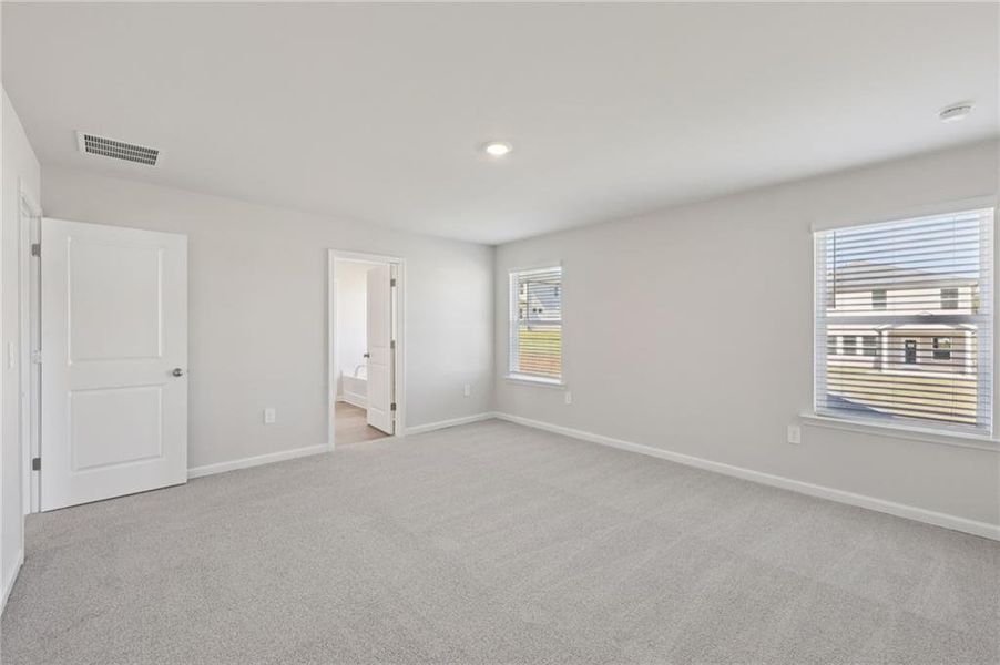 Spacious, unfurnished interior of a new home in Parkside at Grayson, Grayson (Image 33).