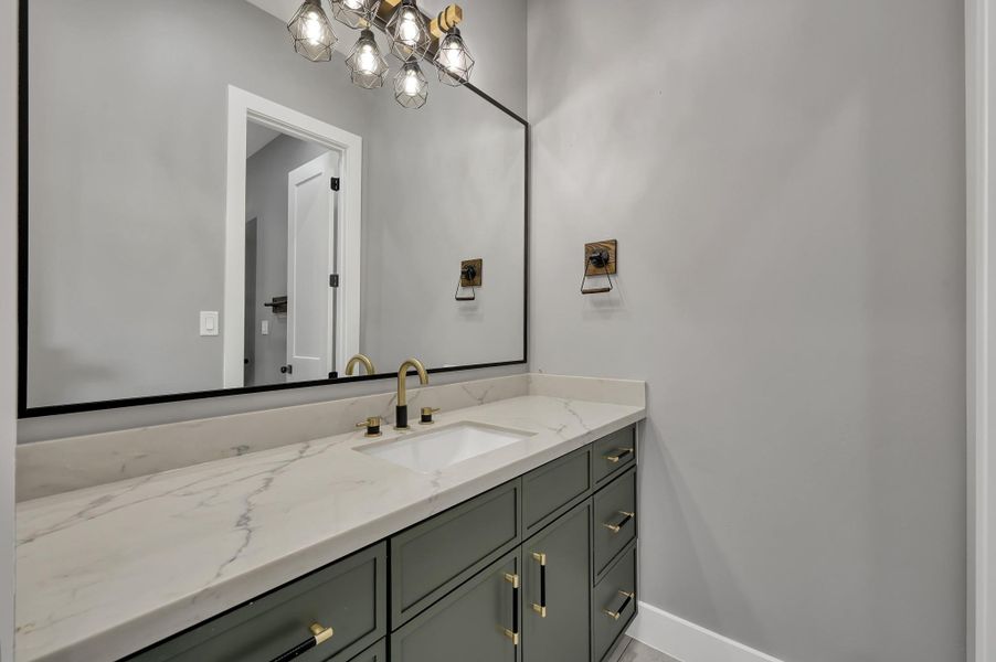 Furnished interior view inside a new home in , Montgomery (Image 9).