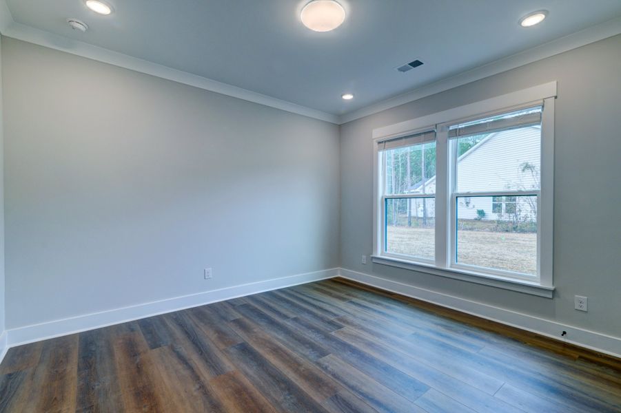 Representative unfurnished interior of a home built from the Sumter by Center Park Homes in Sweetbay Cove, Summerville (Image 45). Representative unfurnished interior of a home built from the Sumter by Center Park Homes in Sweetbay Cove, Summerville (Image 45).