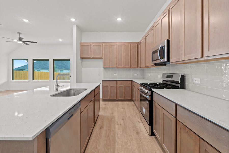 Furnished interior view inside a new home in Prairie Winds, Hutto (Image 10).
