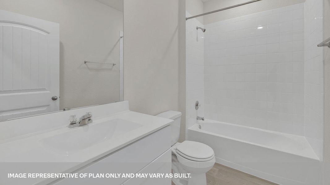 Representative furnished interior of a home built from the The Midland by D.R. Horton in Arroyo Ranch, Seguin (Image 3).