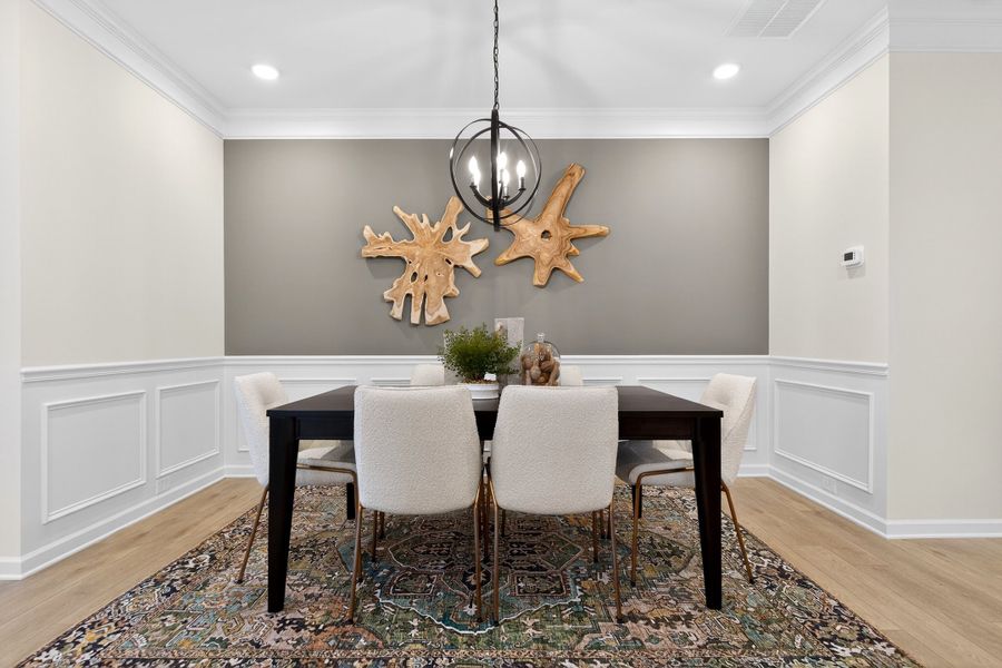 Furnished interior view inside a new home in Southbend, Rome (Image 12). Furnished interior view inside a new home in Southbend, Rome (Image 12).