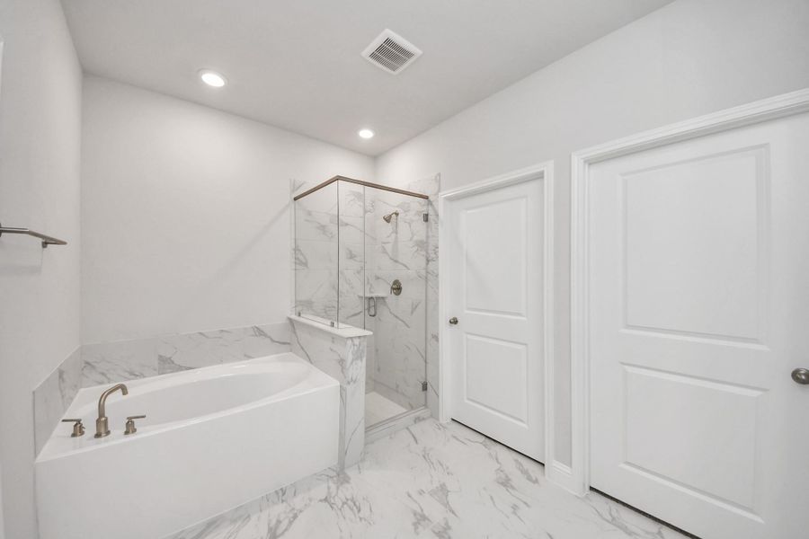 Furnished interior view inside a new home in Bridgeland: Signature Collection, Cypress (Image 4).