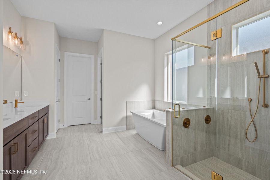 Furnished interior view inside a new home in SilverLeaf, St. Augustine (Image 11).