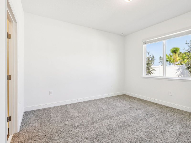 Spacious, unfurnished interior of a new home in Cyrene at Minneola - Villas, Minneola (Image 11). Spacious, unfurnished interior of a new home in Cyrene at Minneola - Villas, Minneola (Image 11).