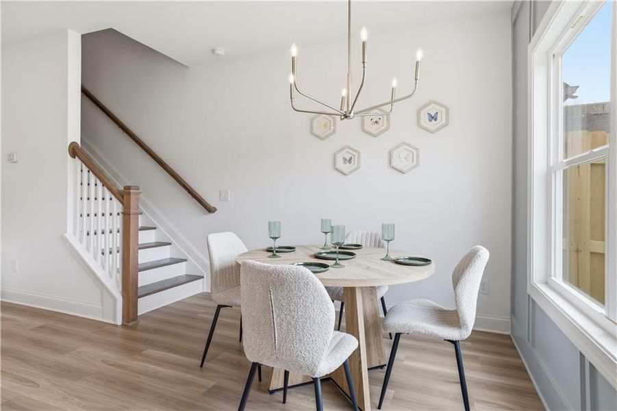 Furnished interior view inside a new home in , Ball Ground (Image 17).