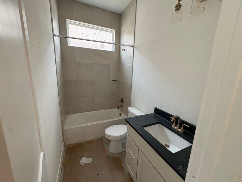 Furnished interior view inside a new home in Wood Leaf Reserve, Tomball (Image 6).