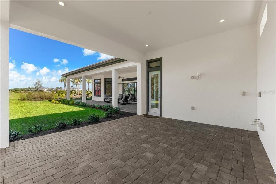 Exterior details and patio area of a home in , Sarasota (Image 35). Exterior details and patio area of a home in , Sarasota (Image 35).