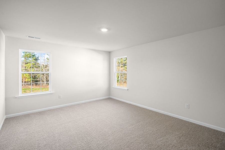 Representative unfurnished interior of a home built from the COLUMBIA by D.R. Horton in Gretchen Pines, West End (Image 21).