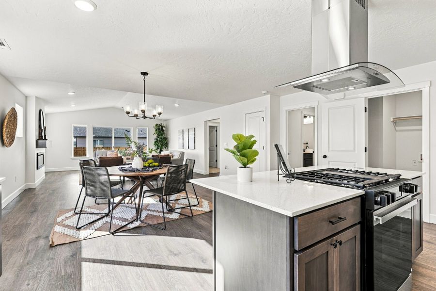 Furnished interior view inside a new home in Upland Meadows, Hermiston (Image 15).