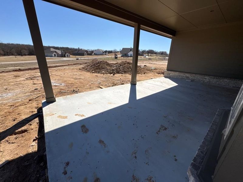 View of patio featuring a residential view