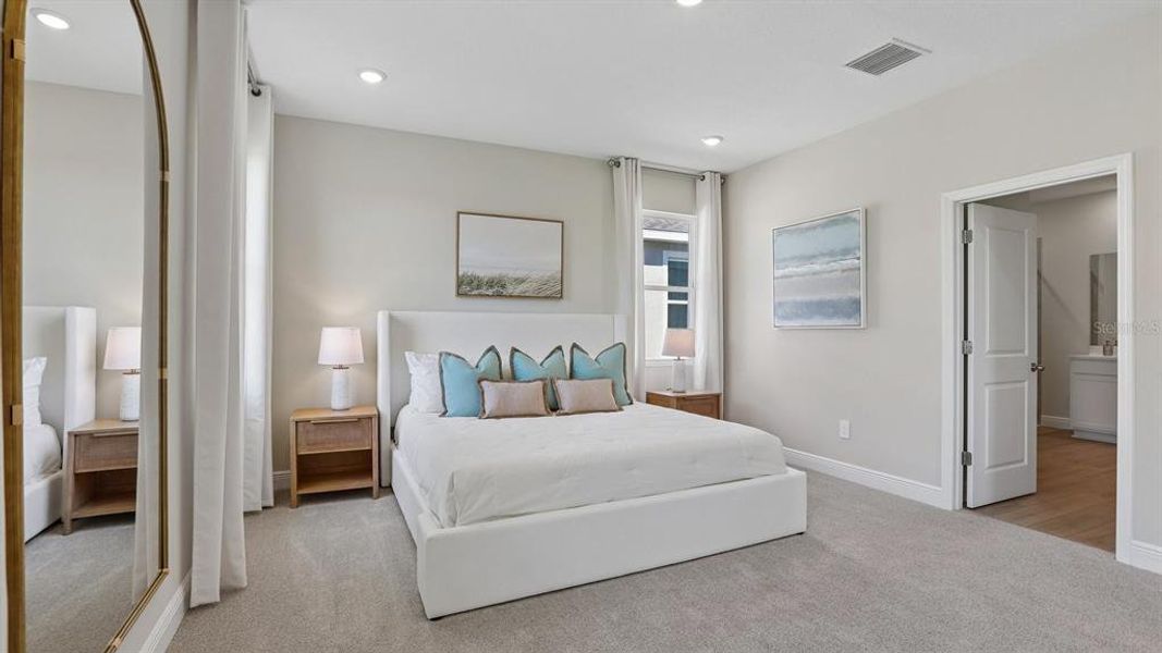 Furnished interior view inside a new home in Summit View, Dade City (Image 26).
