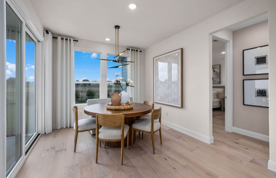 Representative furnished interior of a home built from the Mystique by Del Webb in Del Webb New Braunfels at Veramendi, New Braunfels (Image 54).