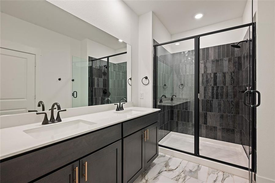 Furnished interior view inside a new home in Talia, Mesquite (Image 11).