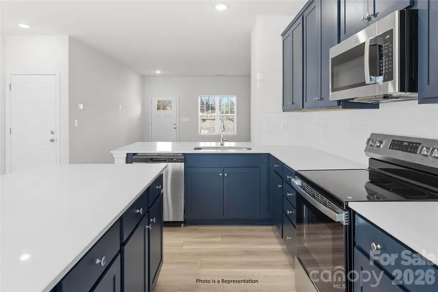 Furnished interior view inside a new home in Autumn Brook, Stanley (Image 3).