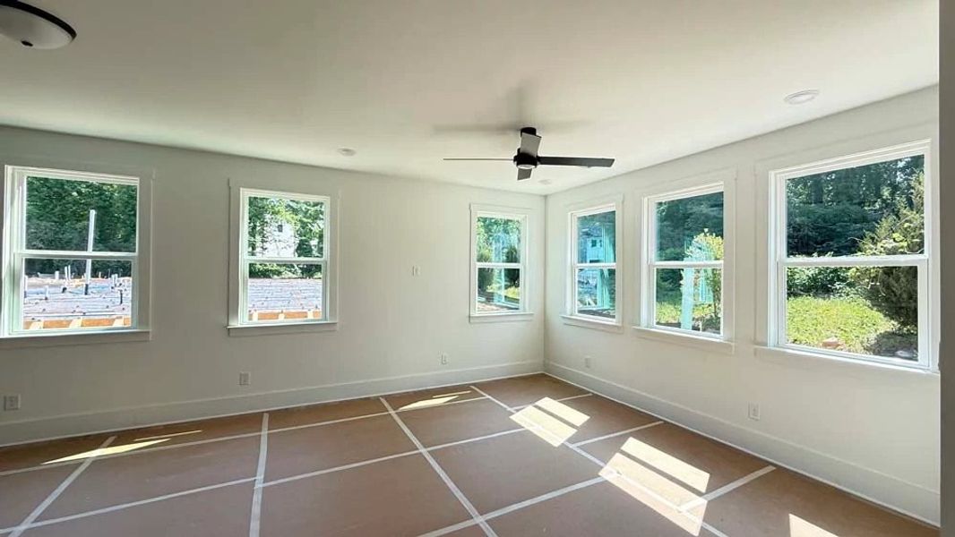 Family Room Construction Progress