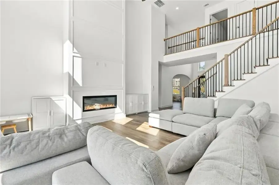 Furnished interior view inside a new home in , Conyers (Image 44).