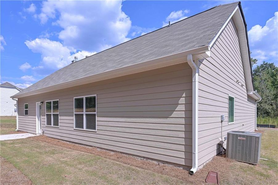 Exterior details and patio area of a home in , Villa Rica (Image 4). Exterior details and patio area of a home in , Villa Rica (Image 4).