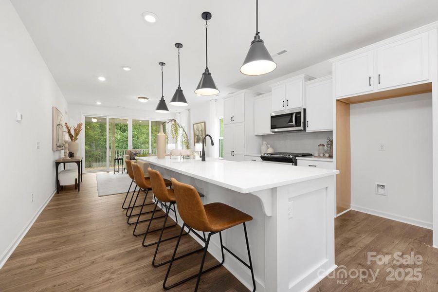 Furnished interior view inside a new home in Edgewater - The Cottages, Lancaster (Image 12).