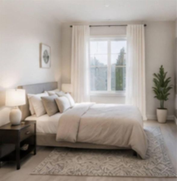 Furnished interior view inside a new home in Carrington Walk, Powder Springs (Image 10).