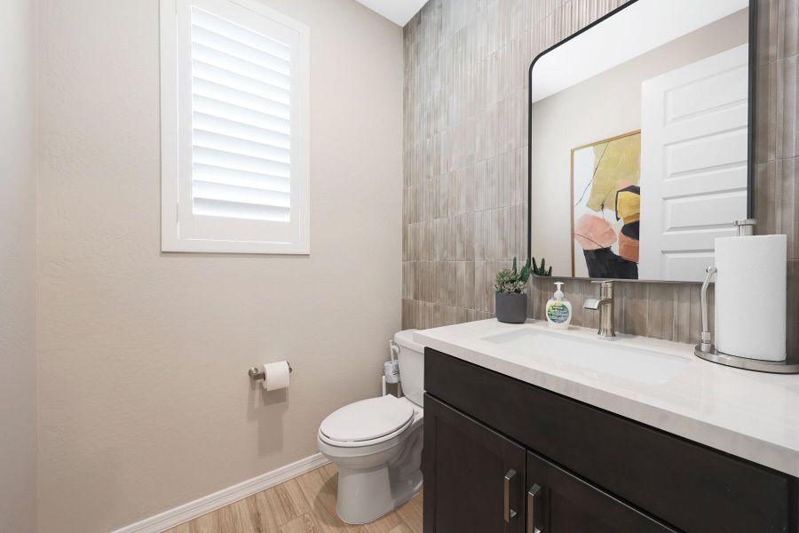 Representative furnished interior of a home built from the Pacific by Mattamy Homes in White Tank Vistas, Waddell (Image 39).