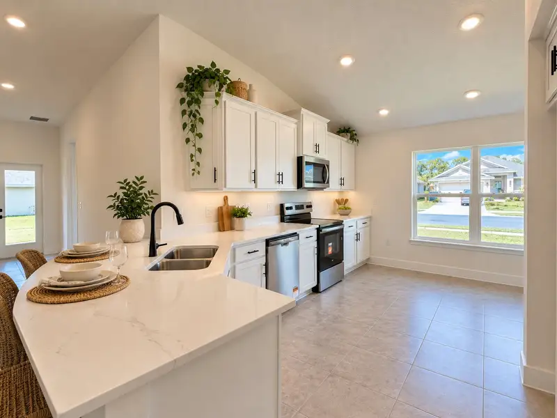 Furnished interior view inside a new home in St. John's Preserve, Palm Bay (Image 8).