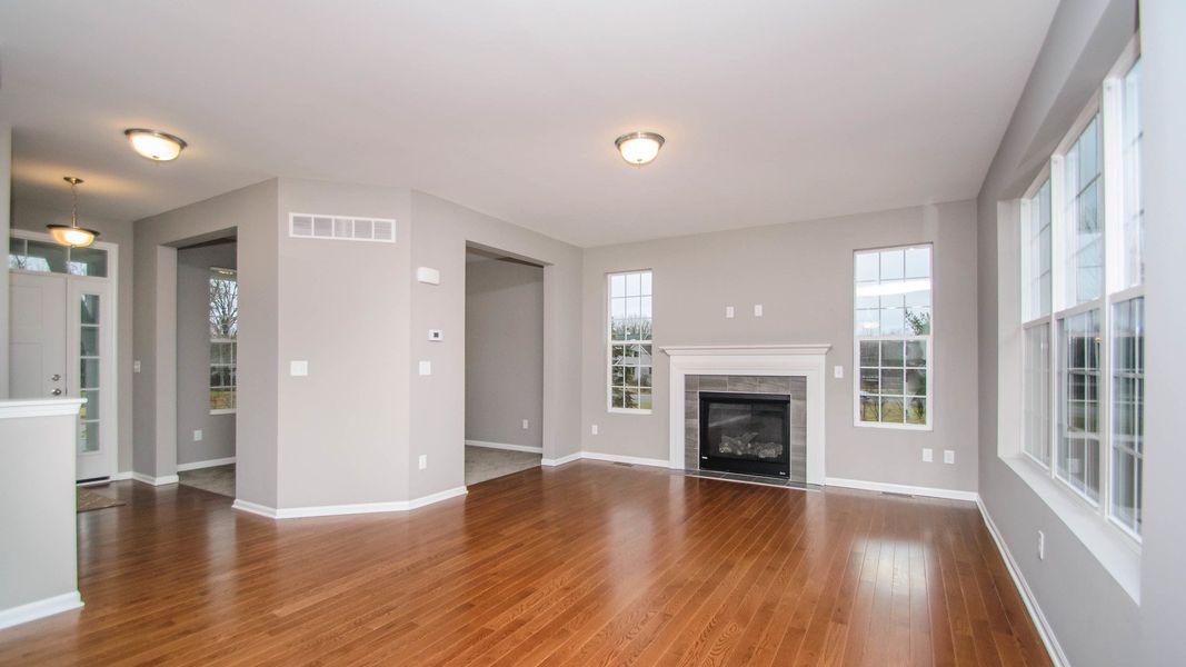 Representative unfurnished interior of a home built from the The Winslow by Norfolk Homes in Valleys, Jackson (Image 61).