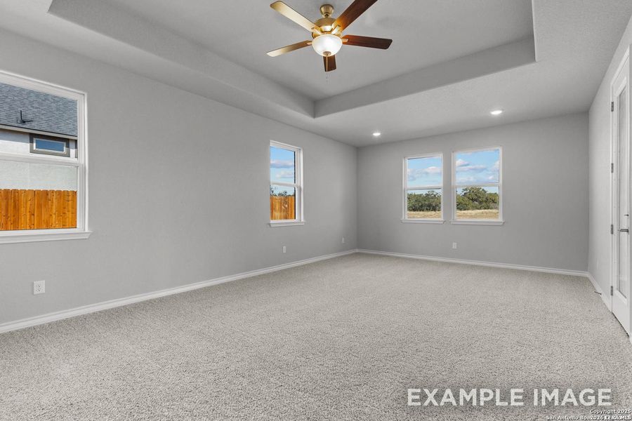 Spacious, unfurnished interior of a new home in Potranco Oaks, Castroville (Image 21).