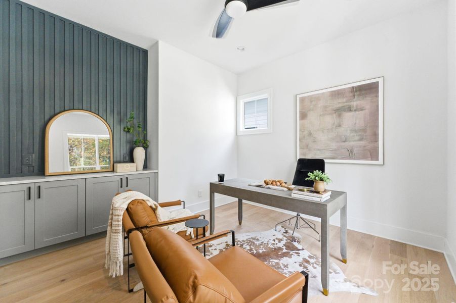 Furnished interior view inside a new home in , Charlotte (Image 29).