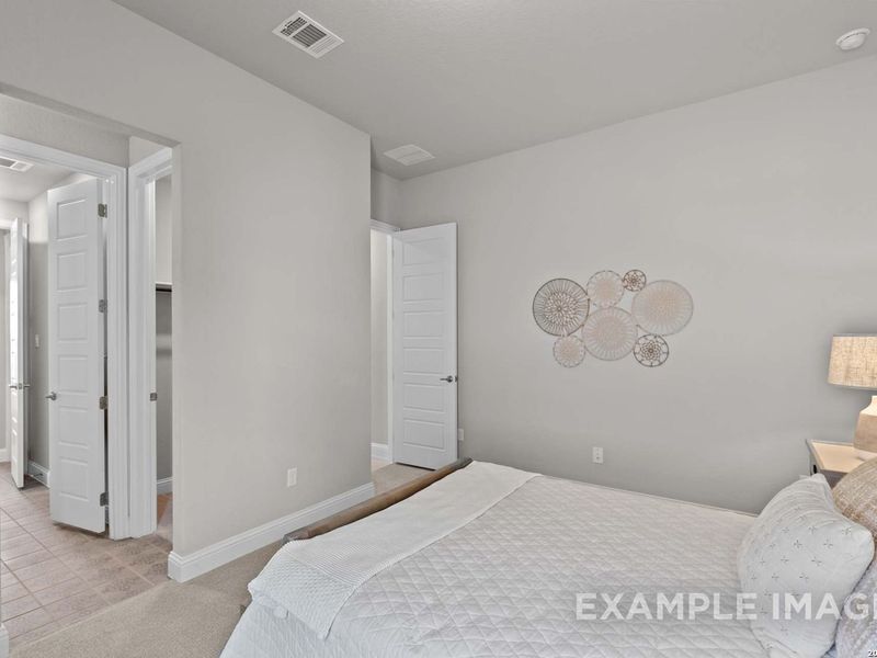 Furnished interior view inside a new home in The Reserve at Potranco Oaks, Castroville (Image 42).