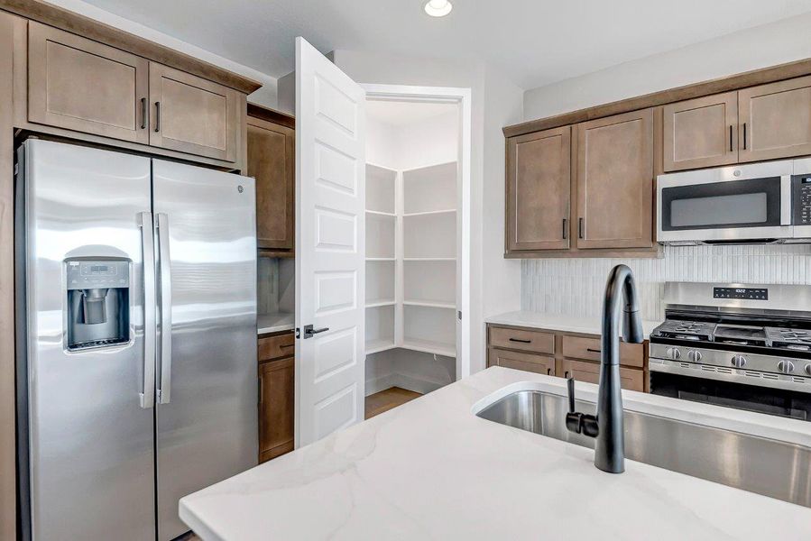 Furnished interior view inside a new home in Mesquite at North Creek, Queen Creek (Image 32).